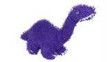 Dog Toy - Mighty Microfiber Ball Med Brachiosaurus #9 (30.5cm)