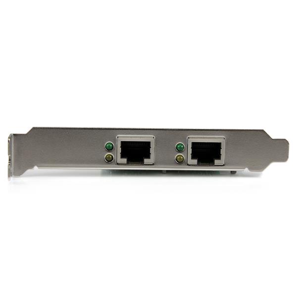 Dual Port Gigabit PCIe Network Adapter Card - High-Speed Ethernet NIC for Servers & Workstations