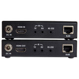 4K HDMI over CAT6 Extender - 100m (330ft) - UHD 60Hz with IR Control - HDCP 2.2 Compliant