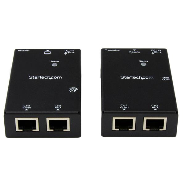 HDMI Over CAT5/CAT6 Extender with Power Over Cable - 165ft/50m, 1080p, TAA Compliant