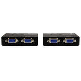 VGA Video Extender over Cat5 - Extend VGA Signal Up to 150m for 4 Displays (ST121 Series)