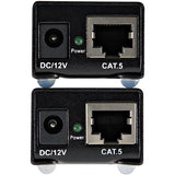 VGA to Cat5 Extender Kit â€“ 250ft VGA Over Ethernet for Monitors & Projectors