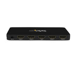 4K HDMI 4-Port Video Splitter - 1x4 Ultra HD HDMI Splitter with EDID Emulation & Durable Housing