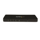 4K HDMI 4-Port Video Splitter - 1x4 Ultra HD HDMI Splitter with EDID Emulation & Durable Housing