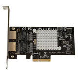 High-Performance 2 Port PCIe Gigabit Ethernet Network Card with Intel I350 Chipset
