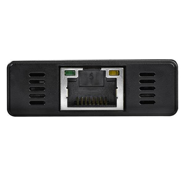 3 Port USB 3.0 Hub with Gigabit Ethernet Adapter - Aluminum Portable Connectivity Solution