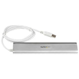 7-Port Compact USB 3.0 Hub with Built-in Cable