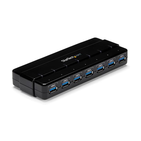 7-Port USB 3.0 Hub for Desktop - High-Speed Data Transfer & Device Connectivity Expander