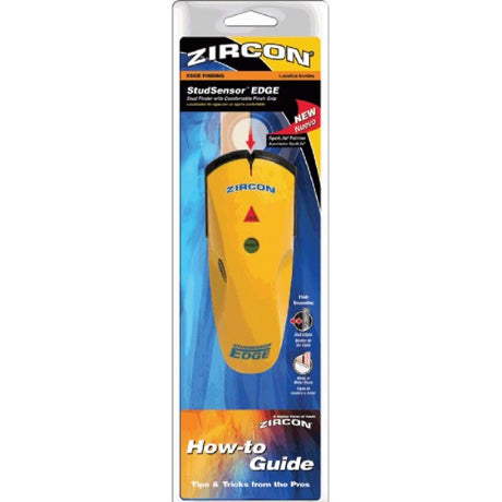 Zircon Stud Finder SL detects wood and metal studs, ensuring precise wall installations for DIY and professional projects.