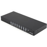 16-Port 1U Rackmount USB KVM Switch with OSD, Cables & Lifetime Support for Server Management