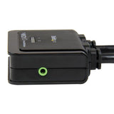 2 Port USB HDMI Cable KVM Switch with Audio and Remote Switch – USB Powered