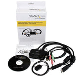 2 Port USB HDMI Cable KVM Switch with Audio and Remote Switch – USB Powered