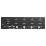 4-Port Dual DisplayPort KVM Switch with 4K 60Hz Support for Seamless Multi-Computer Control