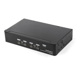 4 Port DisplayPort KVM Switch 4K 60Hz DP 1.2 with USB Hub - TAA Compliant for Windows & Mac