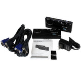 USB VGA KVM Extender over CAT5 UTP - 500 ft Remote Access Solution for PCs & Servers