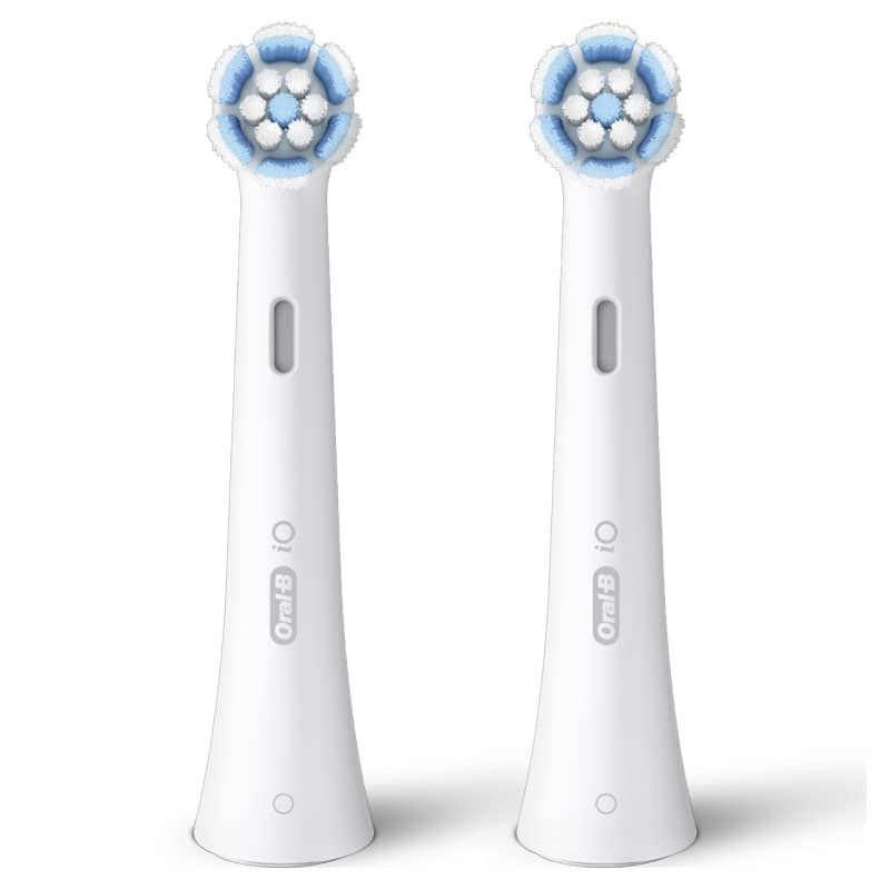 Replacement Toothbrush Heads - ORALB SW-2 iO SENSITIVE White (2pk)