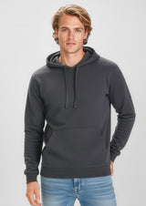 Crew Mens Hoodie - Grey Marle