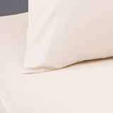 Single Plain Dyed Fitted Sheet BONUS Pack Sand- Bambury
