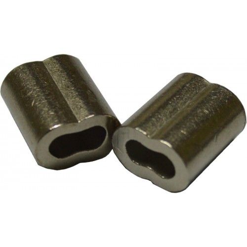 STAINLESS WIRE ROPE - SWAGE 2mm N.P. on (COPPER)