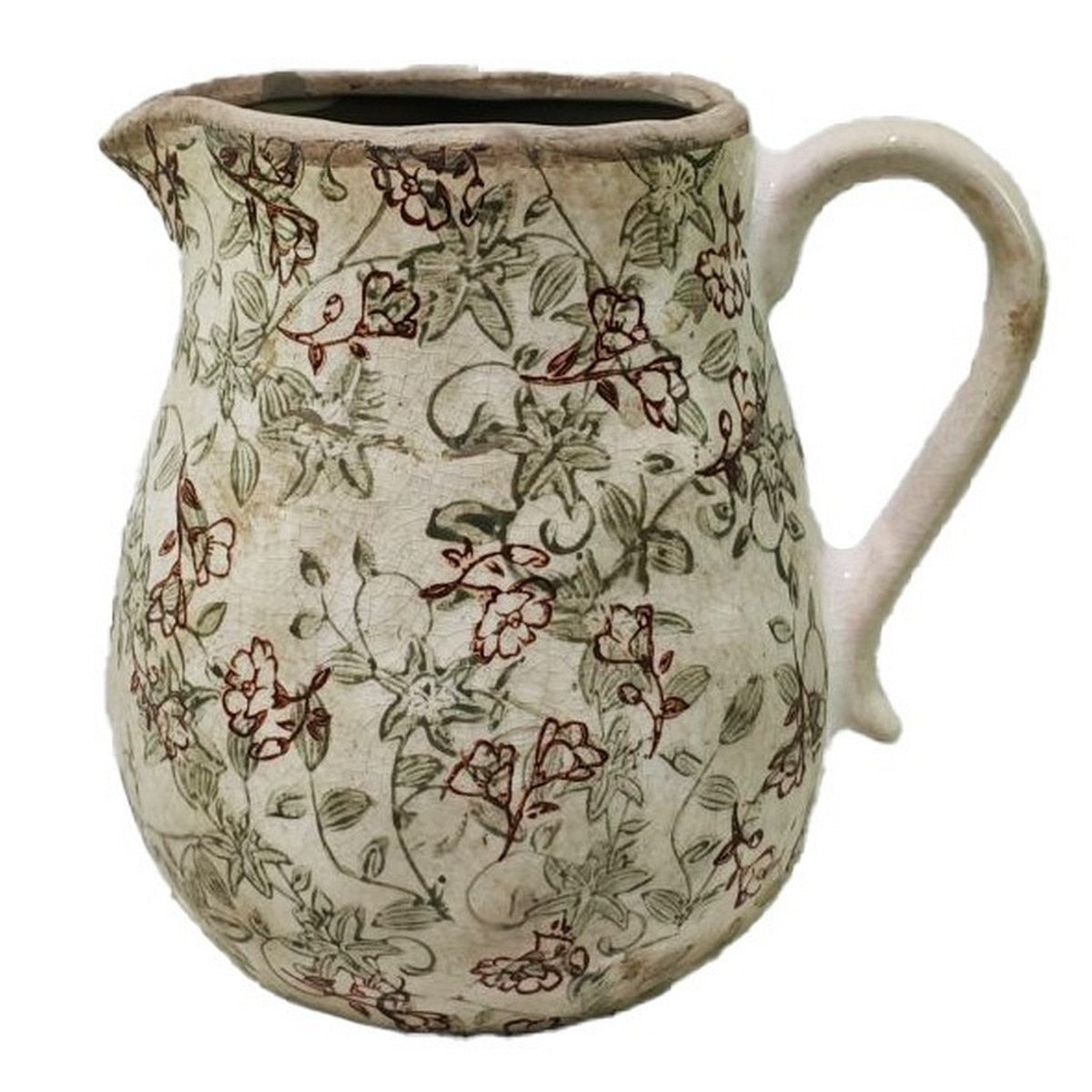 AUTUMN FLORAL CERAMIC JUG - AUTUMN -  200x165x200