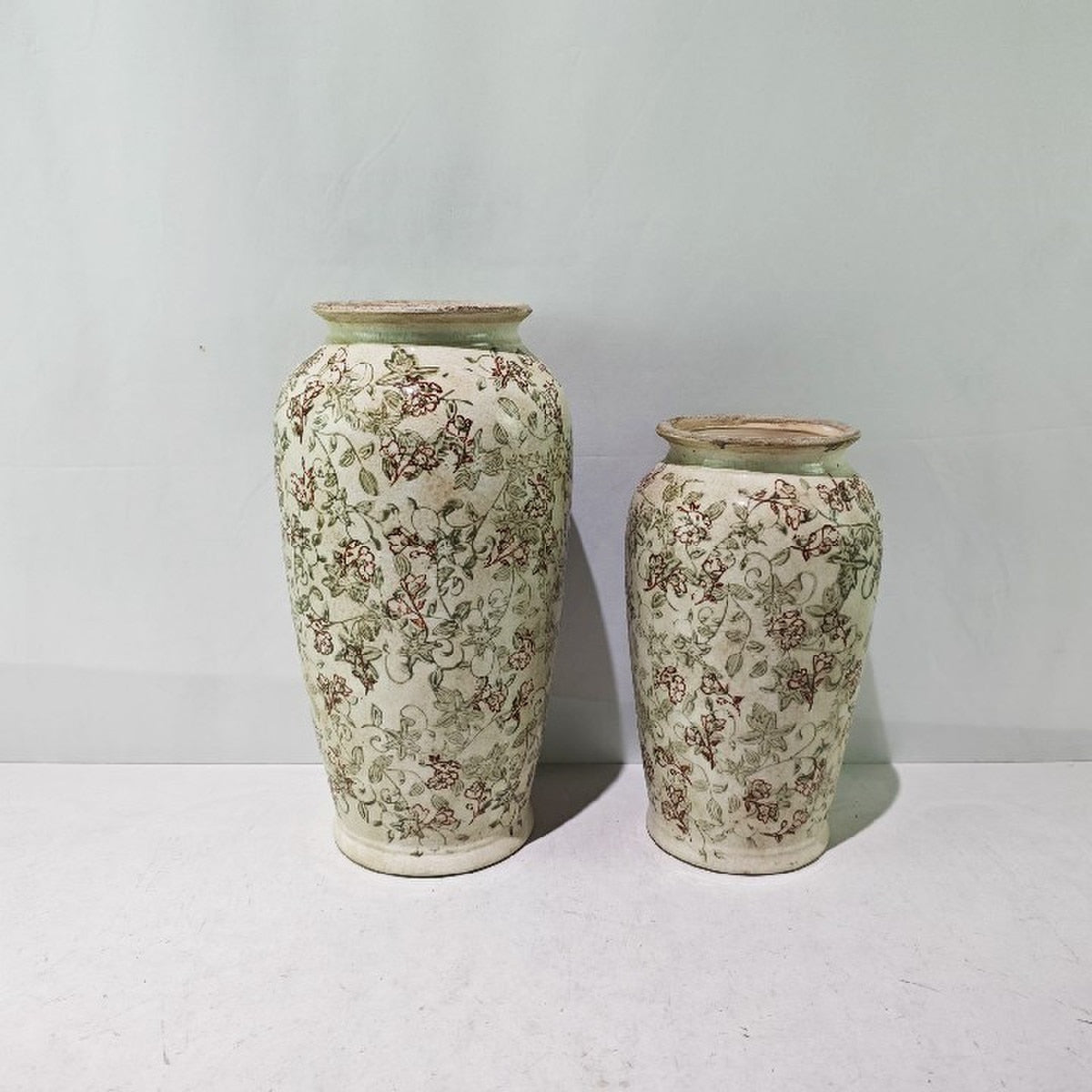 AUTUMN FLORAL VASE - AUTUMN -  195x195x370
