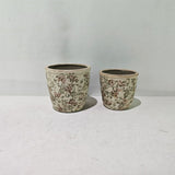 AUTUMN FLORAL POT - AUTUMN -  145x145x135