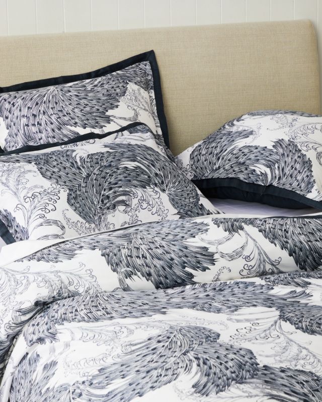 King Duvet / Quilt Cover Set - SAGO INK