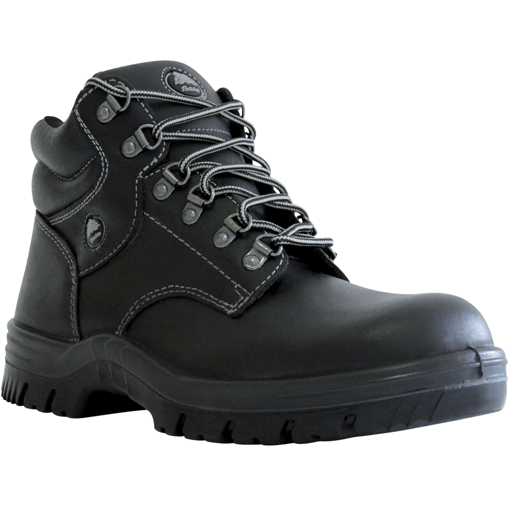 Safety Boot Bata Saturn - Black Leather Lace Up  (Size: 11)