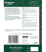 McGregor's Tree Fuchsia N.Z. Native Seed Packet