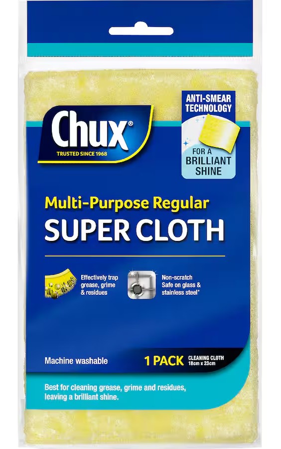 Chux Supercloth Cleaning Cloth Regular 1pack