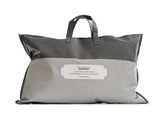 Top Drawer Cotton/Latex Pillow featuring adjustable shredded latex for customizable comfort and a washable cotton cover.