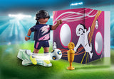 Playmobil Soccer Player with Goal