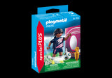 Playmobil Soccer Player with Goal