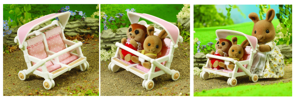 Double Push Chair - Sylvanian Families