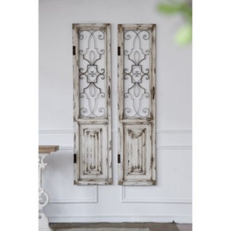 CHALET DECROTIVE DOOR - White (1.7m)