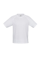 Mens Sprint Tee - White - Size L - Biz Collection