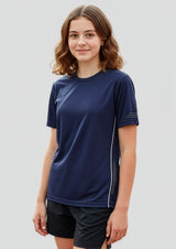 Balance Kids Short Sleeve Tee - Black/White