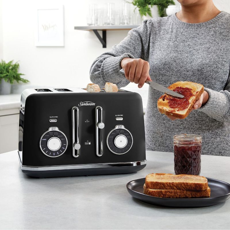 Sunbeam - Toaster - Alinea™ Select 4 Slice (Black)