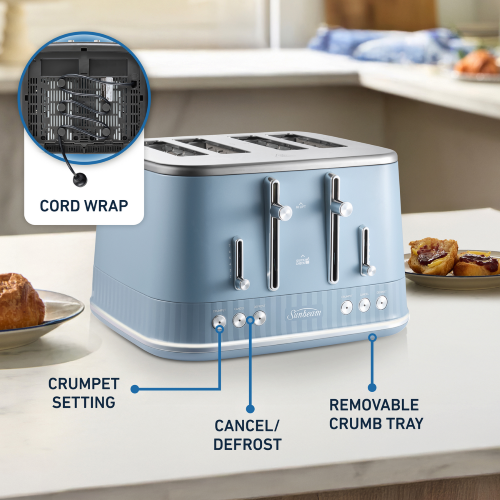 TOASTER - Sunbeam FRENCH RIVIERA COLLECTION (Mornig Haze)