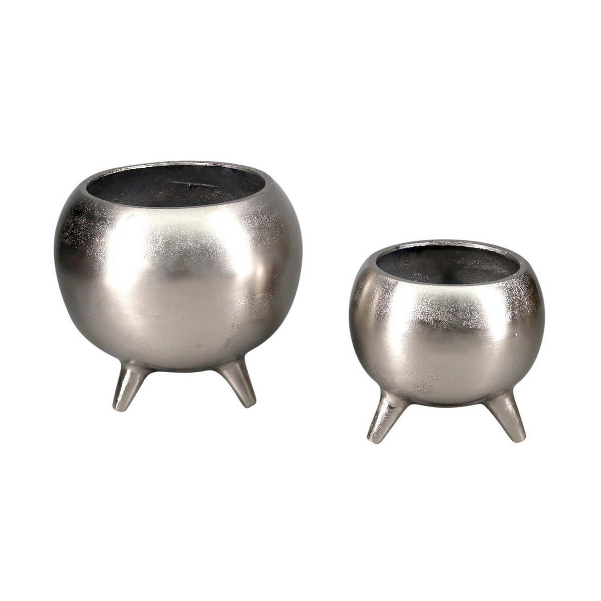 Pot On 3 Legs - Aluminium L (Silver)