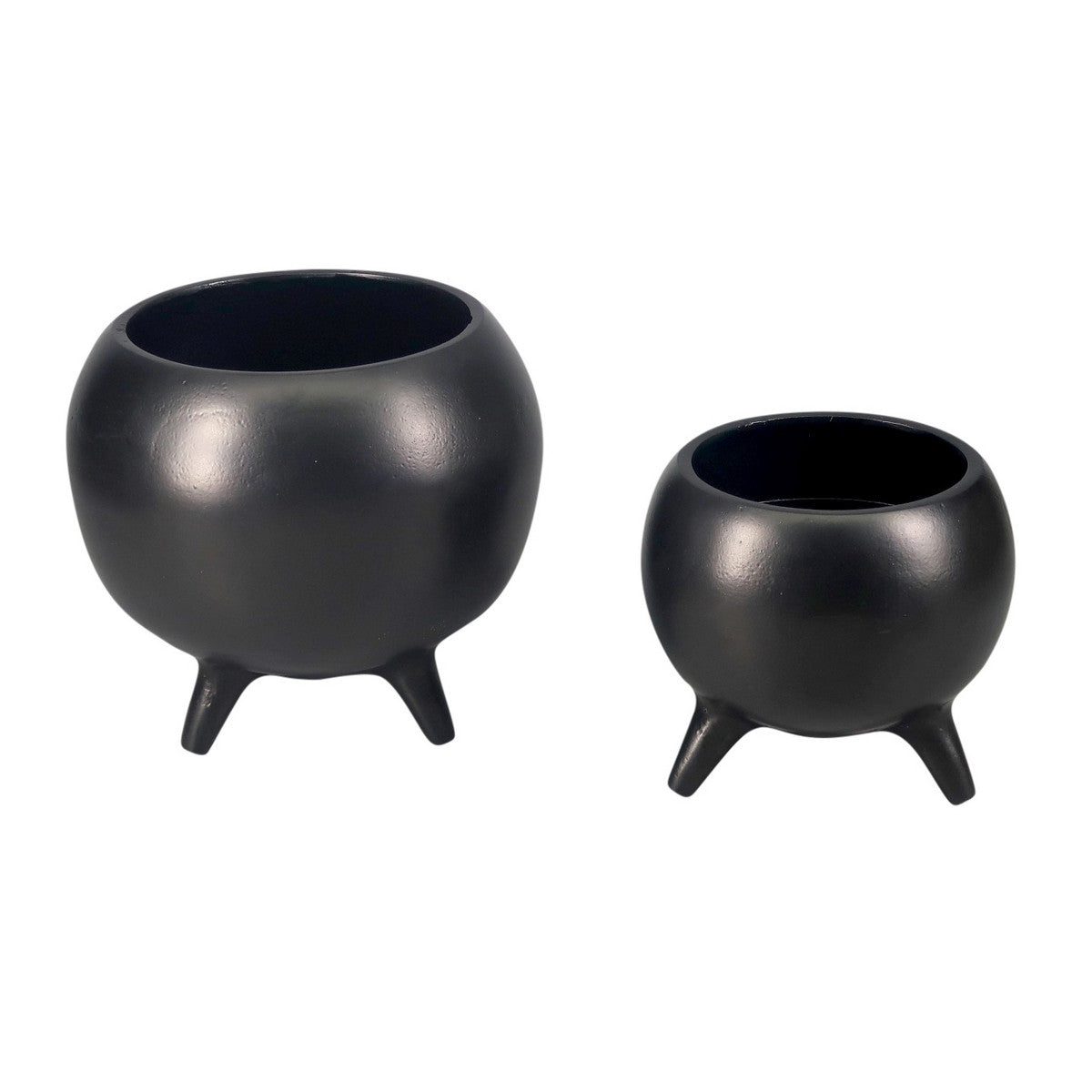 Pot On 3 Legs - Aluminium S (Black)