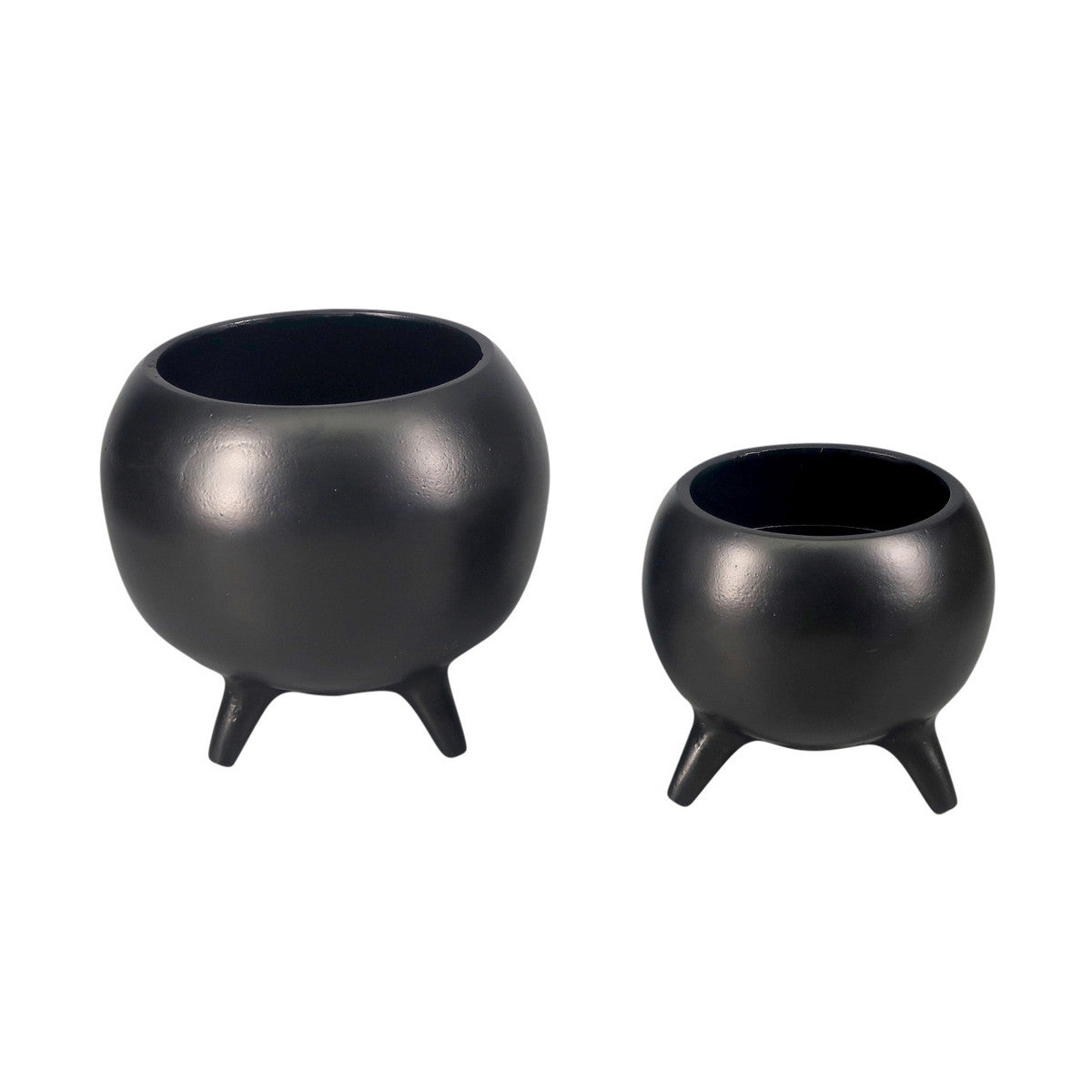 Pot On 3 Legs - Aluminium L (Black)