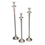 Round Candle Holder - Small (Aluminium Silver)