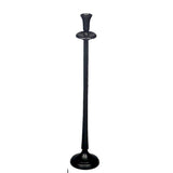 Round Candle Holder - Medium (Aluminium Black)