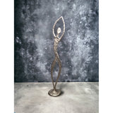 Figurine Deco - Arms Upwards Xl (Aluminium Silver)