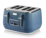 4 SLICE TOASTER - Sunbeam RADIANCE (BLUE)