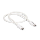 0.5m Thunderbolt 3 Cable - Ultra-Fast 40Gbps Data Transfer, Power Delivery, DisplayPort Support