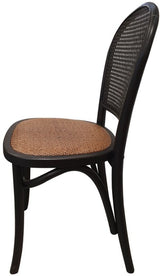 Dining Chair Black Chinese Oak