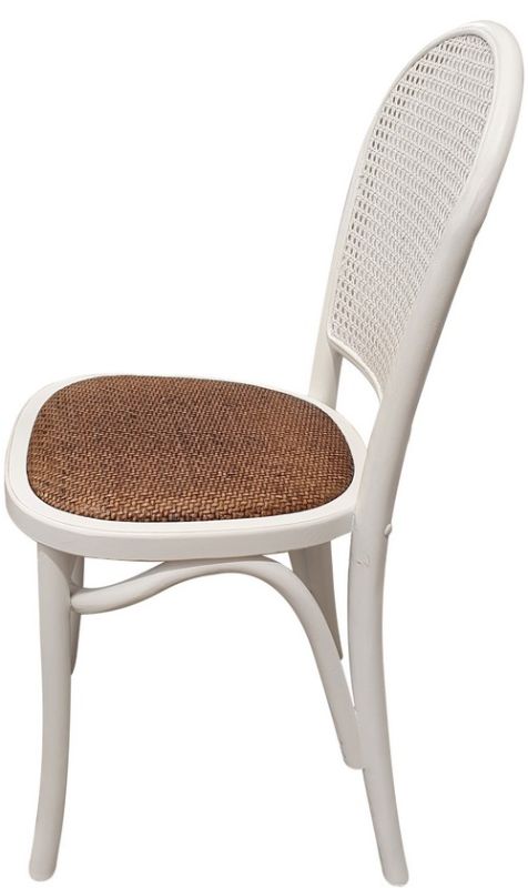 Dining Chair White Chinese Oak