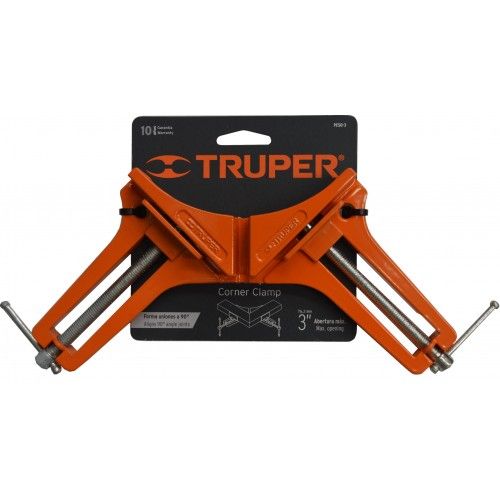 CORNER CRAMP - Truper Aluminium (75mm Capacity)